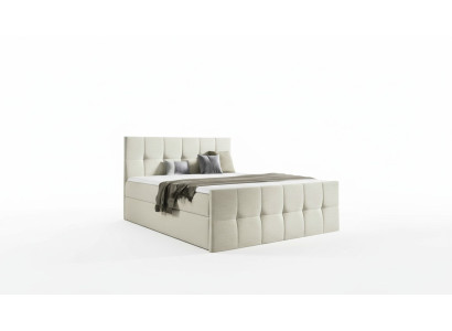 Bett Bettkasten Boxspringbett Schlafzimmer Polster Design Doppel Modern