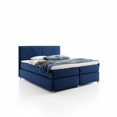 Boxspring Bett Schlafzimmer Betten Polster Design Doppel Hotel Luxus 200x200 Neu