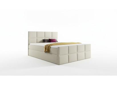 Bett Bettkasten Boxspringbett Schlafzimmer Polster Design Doppel Hotel Modern