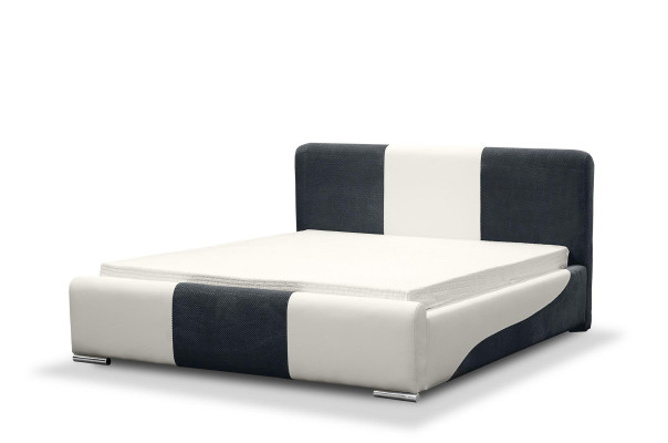 Bett Bettrahmen Schlafzimmer Design Doppel Hotel Modern Stoff 160x200 Betten Neu