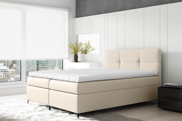Luxus Möbel Doppel Hotel Bett Schlafzimmer Betten Boxspringbett Polsterbett Neu