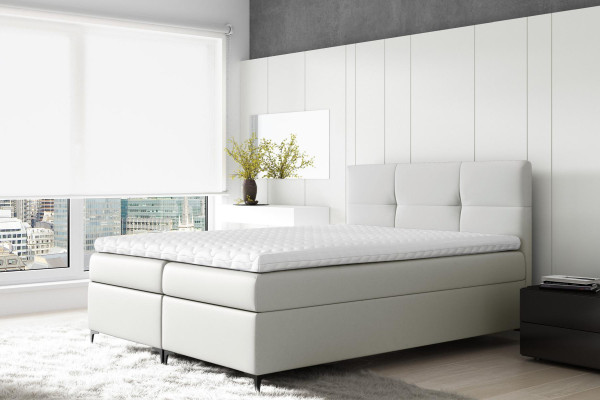 Luxus Möbel Doppel Hotel Bett Schlafzimmer Betten Boxspringbett Polsterbett Neu