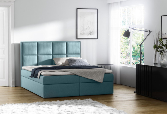 Boxspringbett Design Doppel Hotel Modern Bett Schlafzimmer Betten Bettkasten Neu