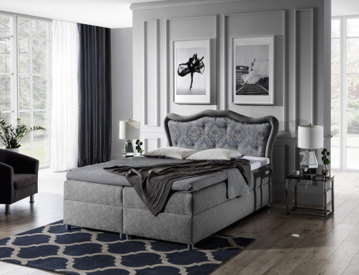 Klassisches Bett Boxspring Betten Barock Schlafzimmer Möbel Luxus Einrichtung