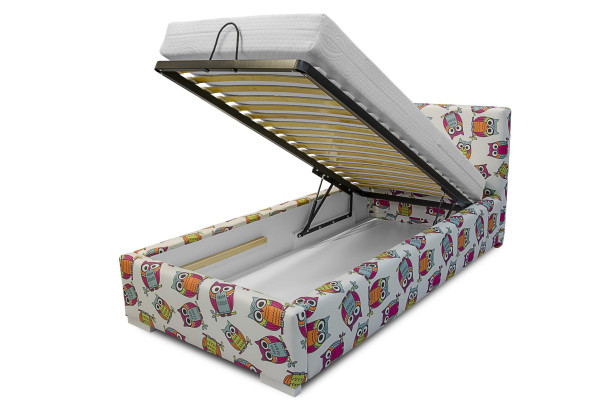 Jugendbett Kinderbett Kids Design Modern Bett Kinderzimmer 90 cm Bettkasten Neu