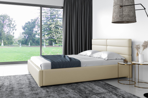 Bettrahmen Holz Design Doppel Hotel Modern Bett Schlafzimmer Betten Polsterbett