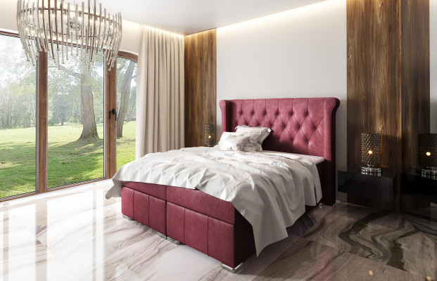 Chesterfield Bett + Bettkasten Boxspring Betten Schlafzimmer Hotel Alle Größen !