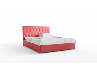 Doppelbett Bettrahmen Ehebett Bettgestell Bett Polsterbett Betten Polyester Neu