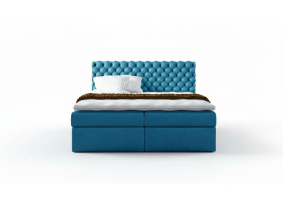 Chesterfield Boxspringbett Doppelbett Ehebett Bett Polsterbett Betten 200x200cm