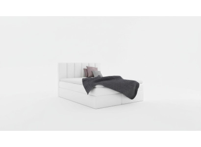 Boxspringbett Doppelbett Bett mit Bettkasten Ehebett Betten Polsterbett Weiß Neu