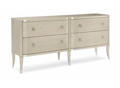 Moderne Kommode Luxus Italien Design Möbel Polster Holz Konsole Sideboard Low
