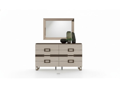 Design Kommode Möbel Sideboard Klassisch Wohnzimmer Holz Modern Luxus Italien