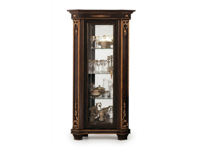 Vitrine Schrank Klassische Vitrinen Wohnzimmer Schränke Deko Anrichte Neu