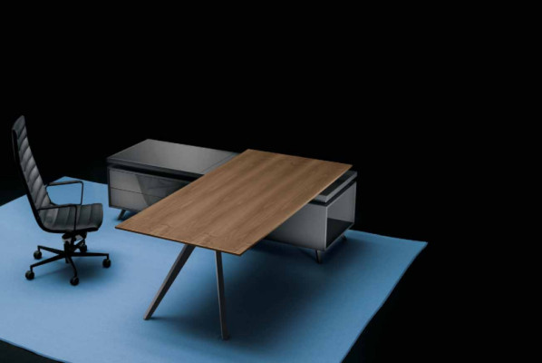 Design Schreibtisch Italienische Möbel Einrichtung Computermöbel Tisch Frezza