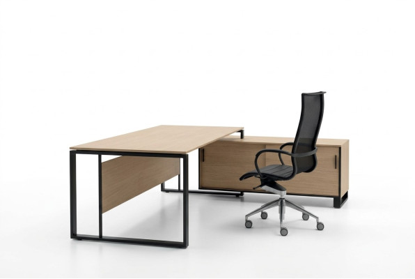 Eckschreibtisch Computer Bürotisch Regal Schreibtisch Tisch Büro Möbel Frezza