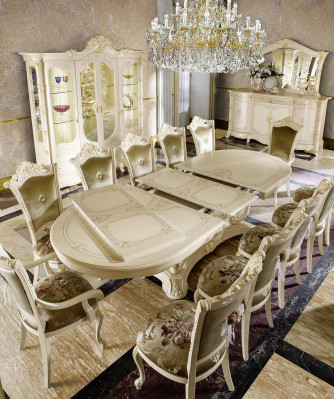 Esszimmer Set Ess Gruppe Holz Tisch Tische Komplett Set Esstisch 12 Stühle 13tlg