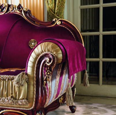 Klassischer Wohnlandschaft Sofas Couchen Polster Sofa Sofagarnitur 3+2+1 Sitzer