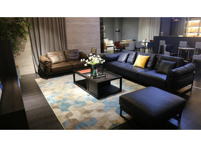 Design Möbel Sofa Coch 3 Sitz Polster Sofas Wohnzimmer Couchen Leder Dreisitzer