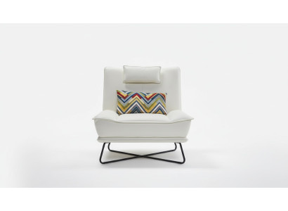 Luxus Stuhl Polster Cocktail Relax Lounge Club Stühle Möbel Design Sessel Weiß