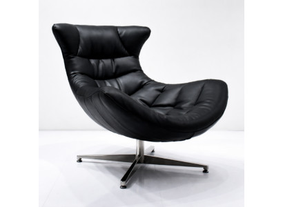 Sessel Design Couch Sofa Sitzer Leder Lounge Club Polster Luxus Ohren Sitz Relax