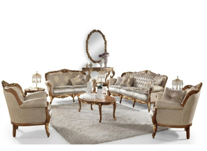 Sofa Barock Rokoko Klassische Dreisitzer 3 Sitzer Couch Polster Sofas Couchen
