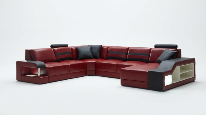 Moderne Sofa Eckgarnitur U Form Polster Ecke Couch Designer Sitz Möbel Couchen