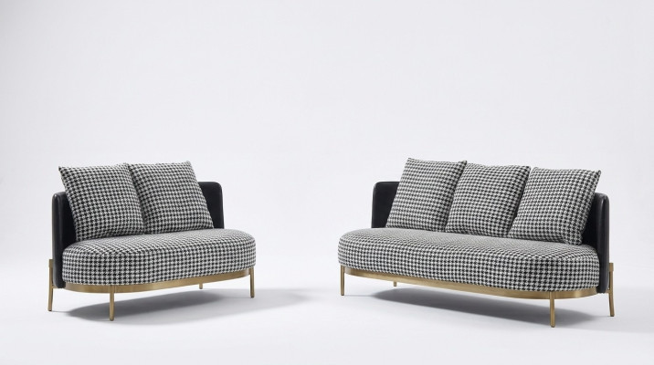Sofagarnitur 321 Sitzer Set Design Sofa Polster Couchen Couch Modern Luxus Neu