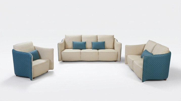 Sofagarnitur 3+2+1 Sitzer Sofa Sitz Polster Couch Garnitur Moderne Couchen Neu