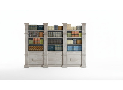 Klassisch Regal Wandregal Bücherschrank Bücherregal Wohnwand Wohnzimmer