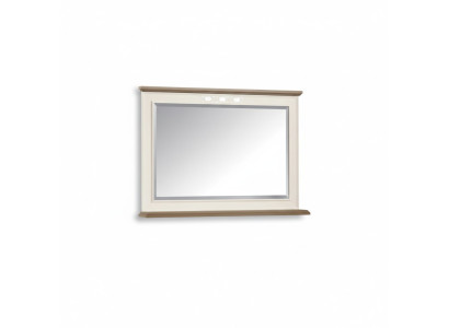 Spiegel Holzrahmen Wandspiegel Klassischer Designer Spiegel 97x70cm Holz xxl big
