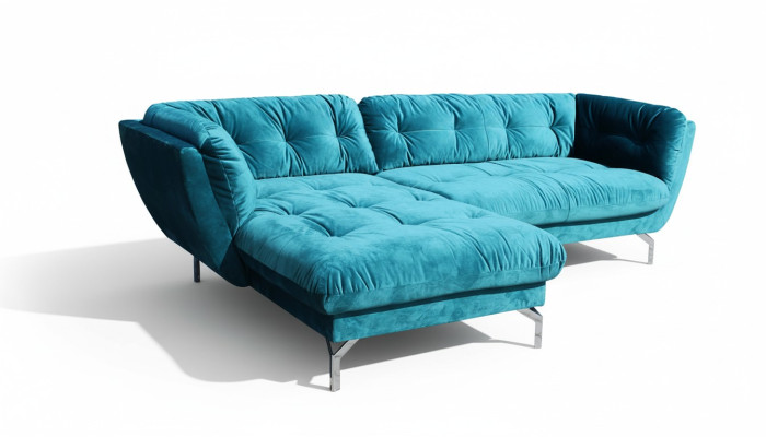 Ecksofa L-Form Sofa Couch Design Couchen Polster Textil Neu Eck Garnitur