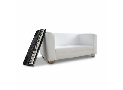 Sofa Couch Design Polster Modern Leder Sofas 2 Sitzer Zweisitzer Designer Neu