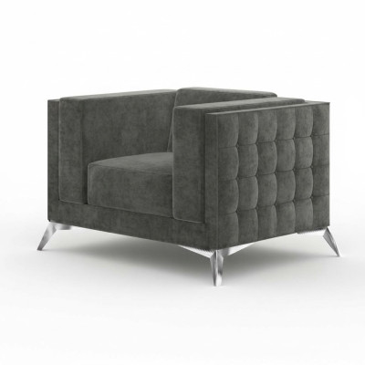 Chesterfield Sessel Couch 1 Sitzer Couchen Polster Neu Sofa Fernseh Textil