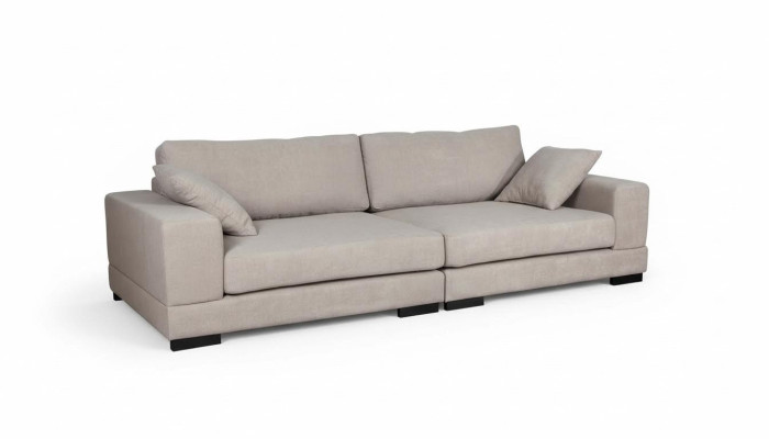 Sofa 4 Sitzer Stoffsofas Luxus Designer Couch Couchen big Polster Lümmel 274cm