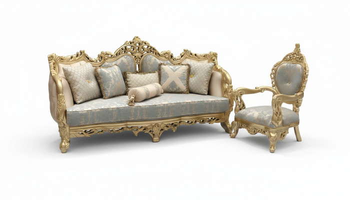 Klassisch Sofagarnitur 3+1+1 Sitzer Sofa 3er Komplett Set Relax 2x Sessel 3tlg.