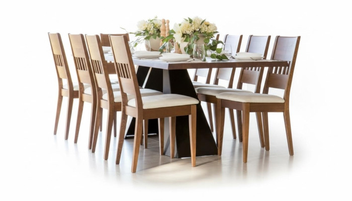 Esstisch Holz Stühle 7tlgLehnstuhl Gruppe Esszimmer Garnitur Stuhl Set Tisch Neu