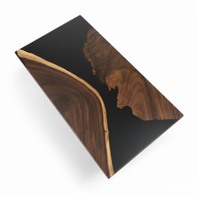 Esstisch River Table Echtes Deko Holz Flusstisch Massiv Epoxidharz Tische