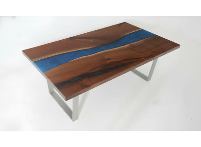 Designer Beistelltisch Couchtisch Epoxy Möbel Tisch Couchtisch Epoxidharz Tische