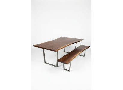 Design Tisch Bank Esstisch Küchentisch Wohnzimmer Tische Bänke Massiv Echtholz