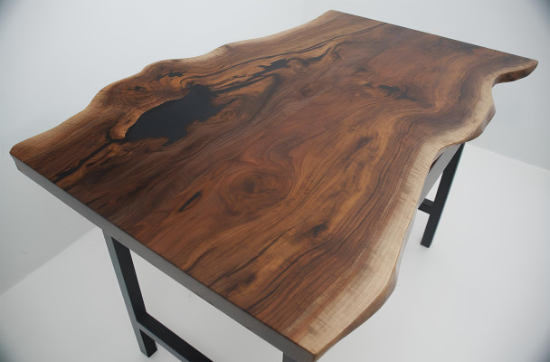 Designermöbel Schreibtisch 100*70cm Handgefertigt Holz Tische Massiv