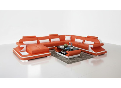 Ecksofa Wohnlandschaft Eckcouch Eckgarnitur Sofa LForm Ledersofa Couch Polster