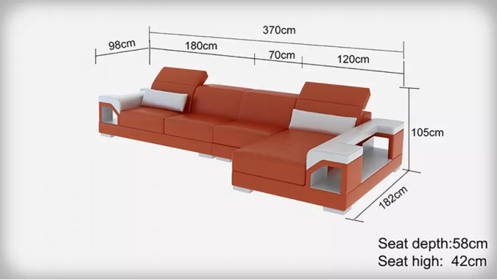 Design Couchen Eckcouch Ledergarnitur Sofa Polster Sofas Ledercouch Wohnzimmer
