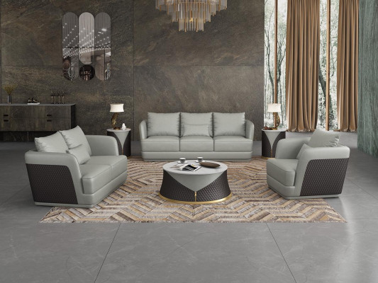 Polster Exklusive Designer Möbel 32 Sitzer Couch Garnitur 2tlg. Wohnlandschaft