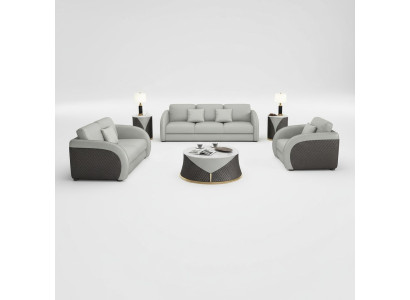 Exklusive Designer Möbel 32 Sitzer Couch Polster Garnitur 2tlg. Wohnlandschaft