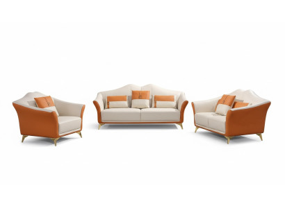 Chesterfield Sofagarnitur Polster sitz Garnituren 2tlg. Set 3+2 Sitzer Neu
