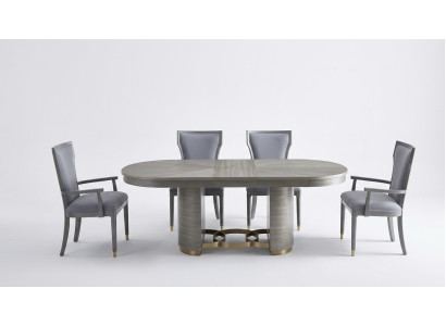 Hochwertige Esszimmer Möbel Hotel Stil Einrichtung komplettes Set Tisch