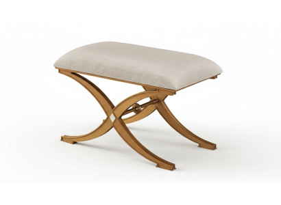Design Hocker Bank Luxus Möbel Pouf Fußhocker Polsterhocker Sitzhocker