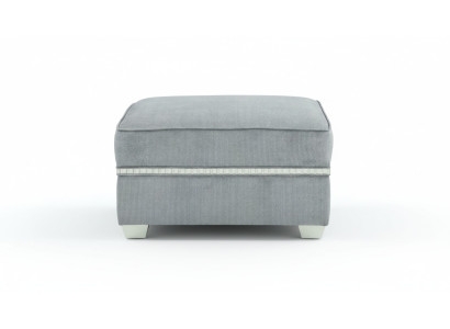 Textil Hocker Sofa Pouf Polster Beistellhocker Möbelhocker Hocker Holz