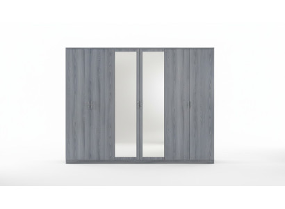 Schlafzimmer Möbel Kleiderschrank Schränke Schrank Schrankwand 6 Türen Holz Neu