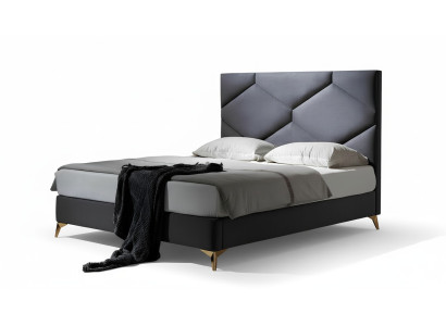 Bett 180x200cm Textil Schlafzimmer Möbel Luxury Moderne Betten Hotel Möbel Neu